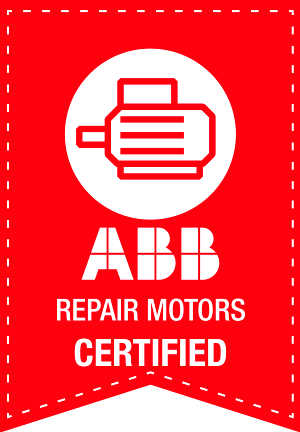 Notre atelier électromécanique est certifié pour les réparation des moteurs ABB