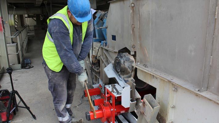 Montage de racleur