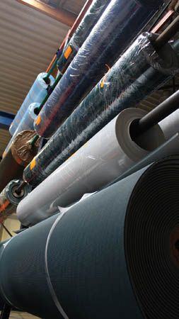 Stock de l'atelier bandes PVC PU