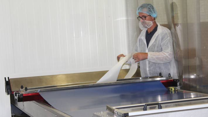Préparation Bande PVC / PU