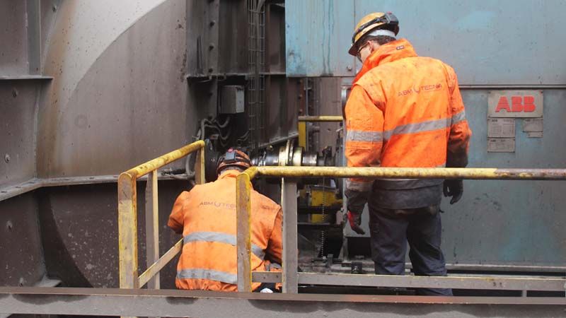 Entretien d'accouplement dans l'industrie sidérurgique