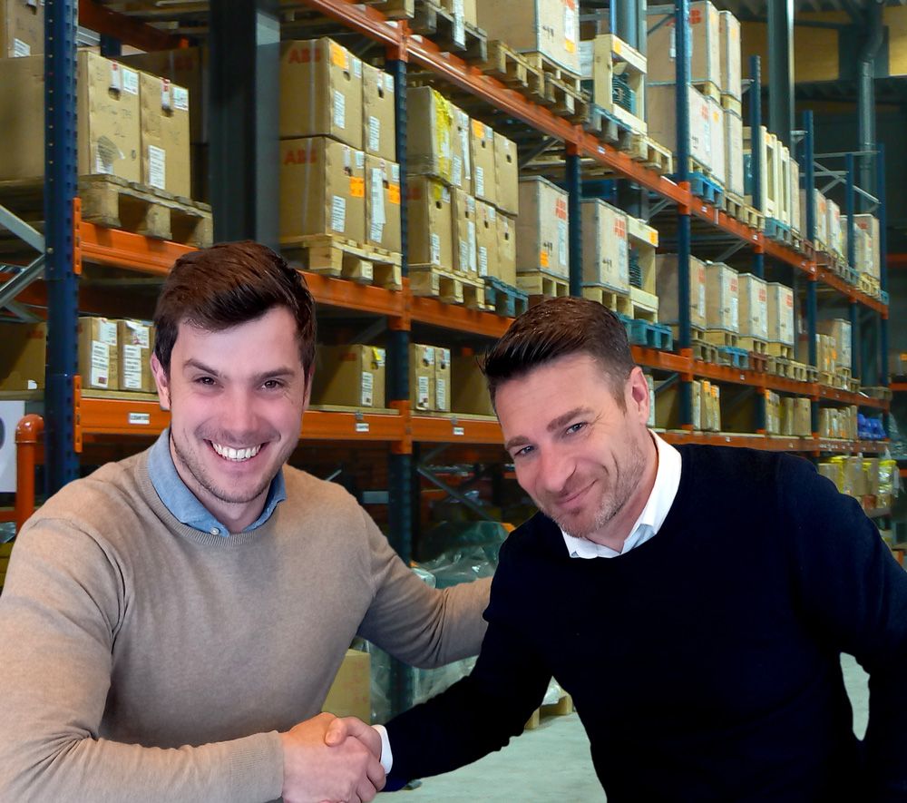 Vincenz De Clercq (ABB) et Jean-Christophe Simon (ABB)