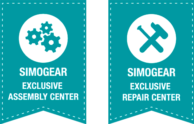 Logo's van de SIMOGEAR-certificeringen
