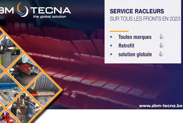 Affiche Service racleurs sur tous les fronts en 2023 : toutes marques, retrofit, solution globale