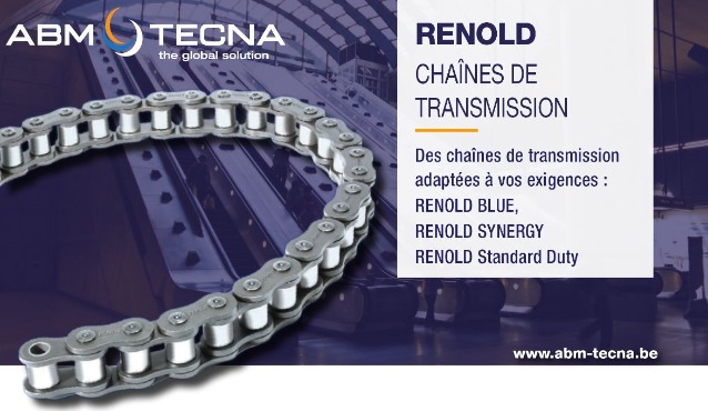 RENOLD: Une gamme de chaîne de transmission Premium !