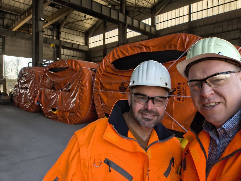 livraison de 4.200m de bande transporteuse à câbles d'acier pour un client en région de Tournais