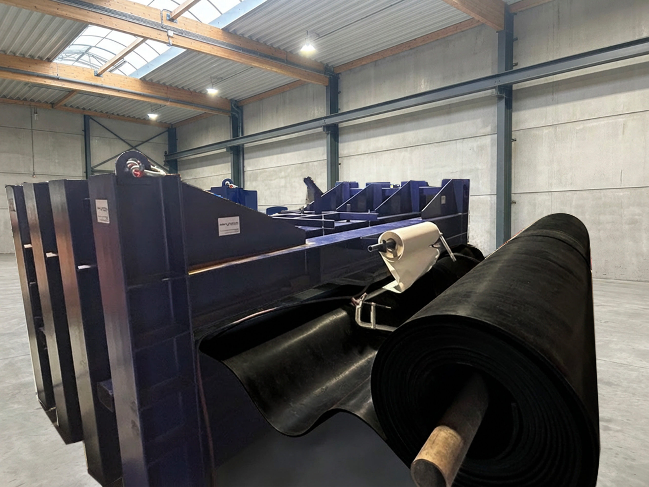 Des bandes jusque 4m de largeur