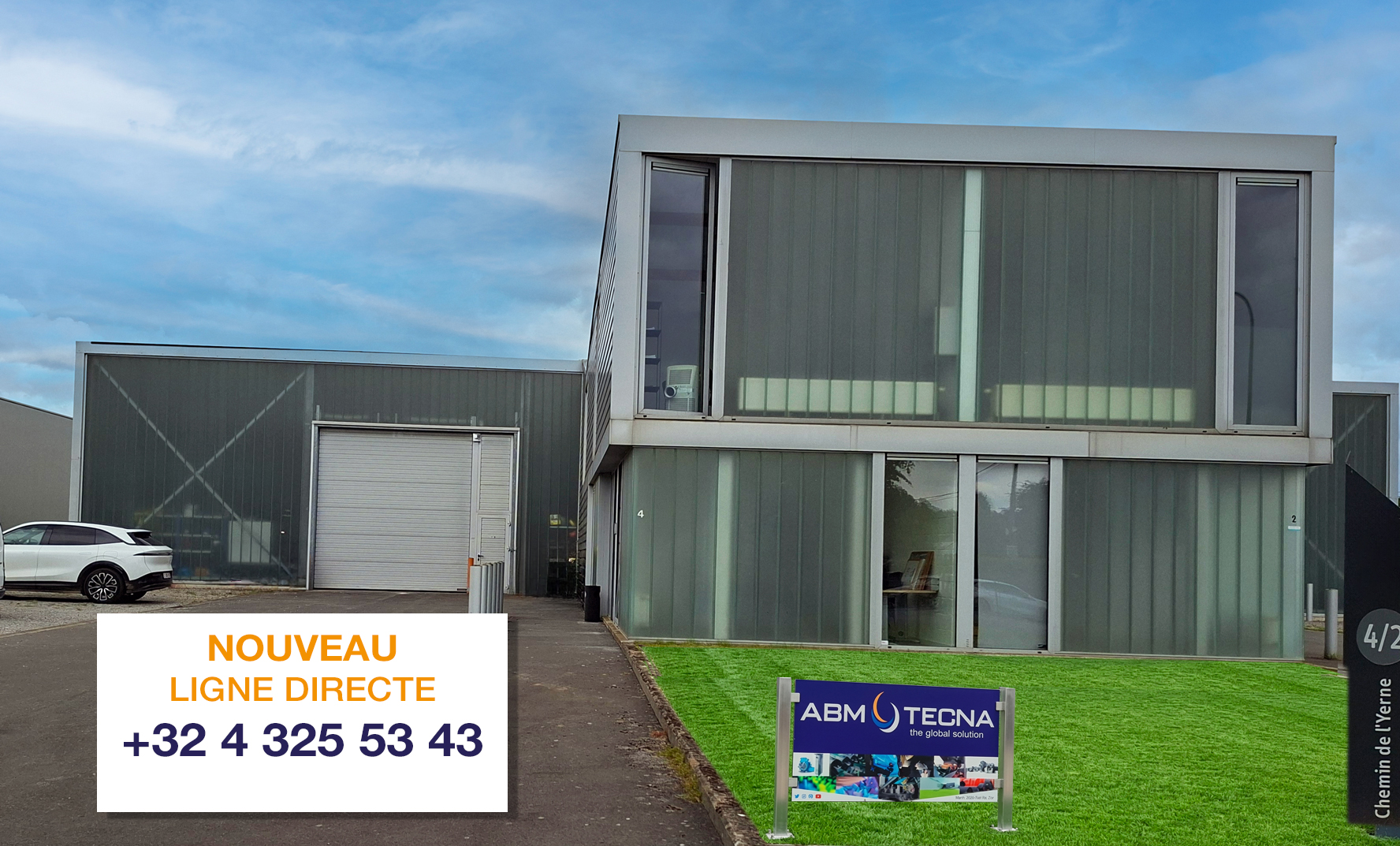 Nouveau bâtiment à Verlaine de ABM-TECNA